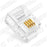 plug telefonico rj11 de ponchar, ferretrónica
