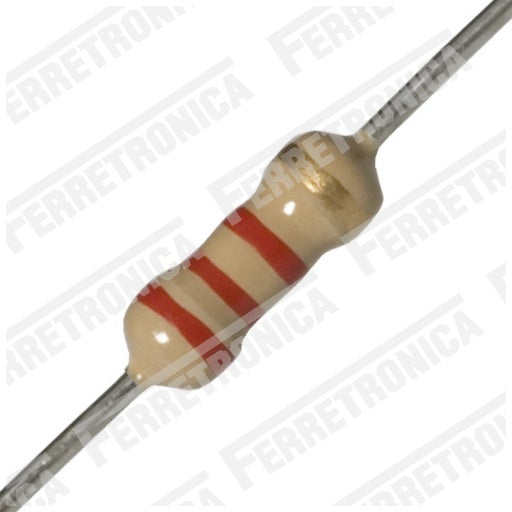 resistencia 1 watt de potencia, ferretrónica