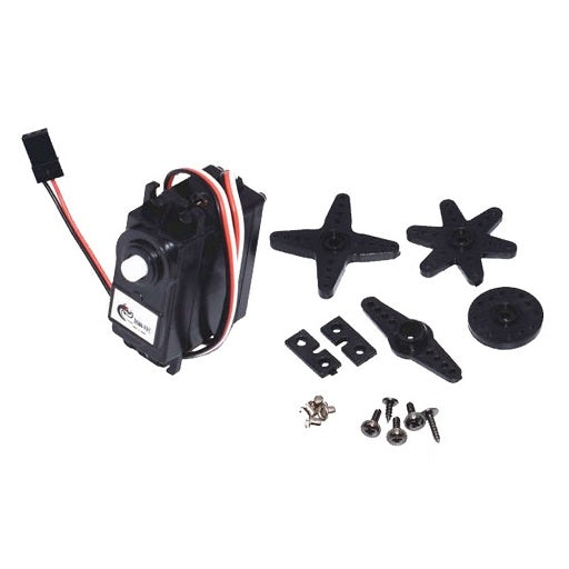 servomotor ds04-nfc piñoneria plastica 360 grados giro continuo, ferretronica