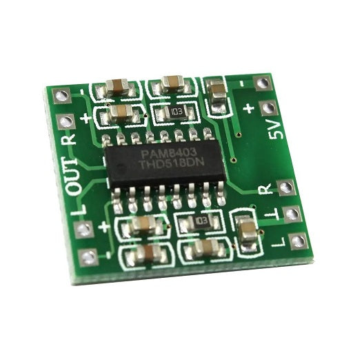 Amplificador de Audio PAM8403 - 3W Estéreo